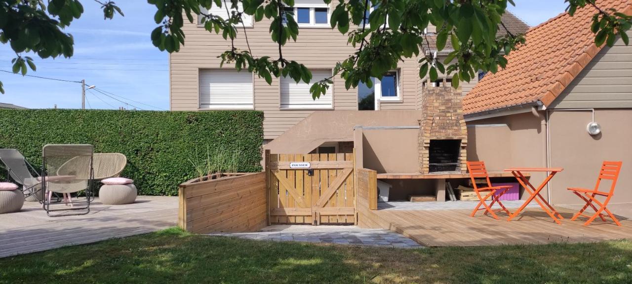 Berck Maison De Vacances Avec Terrasse Et Jardin, المظهر الخارجي الصورة