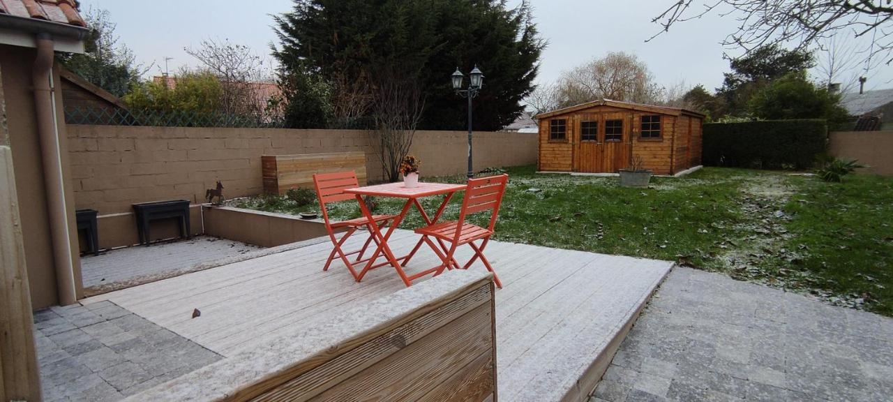 Berck Maison De Vacances Avec Terrasse Et Jardin, المظهر الخارجي الصورة